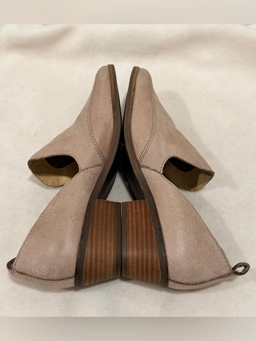 Lucky Brand Women’s Mahzan Suede Slip-On Loafers in Hazel Size 6.5